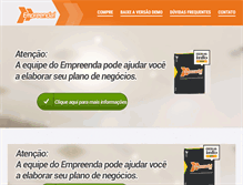 Tablet Screenshot of empreendacomsucesso.com.br
